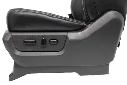 1999-2016 Ford Super Duty F-Series Pre-Wired Heated & Cooled Black Leather Seats