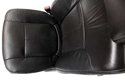 1999-2016 Ford Super Duty F-Series Pre-Wired Heated & Cooled Black Leather Seats