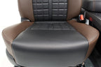 16-18 Nissan Titan XD Platinum Reserve Seats Console Set Heated Cooled Leather