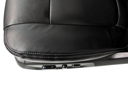 1999-2016 Ford Super Duty F-Series Pre-Wired Heated & Cooled Black Leather Seats