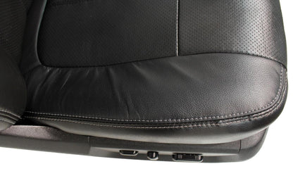 1999-2016 Ford Super Duty F-Series Pre-Wired Heated & Cooled Black Leather Seats